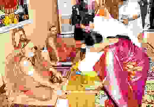 Sringeri Peetadhipathi Bharathi Theertha Swamy